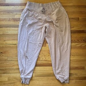 Athleta Light Pink Jogger Pants Size 1X